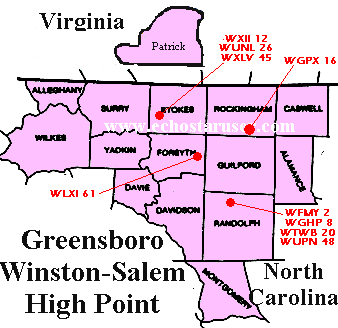 Greensboro/Winston-Salem/High Point, NC